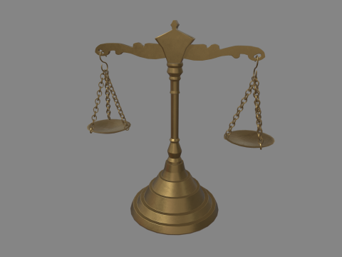 Balance Scale 3D Модель