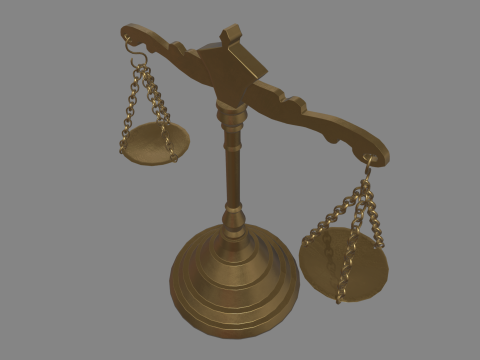 Balance Scale 3Dモデル