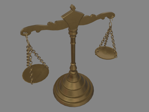 Balance Scale 3Dモデル