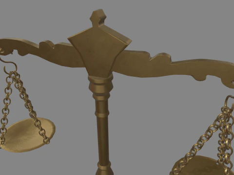 Balance Scale 3D Model