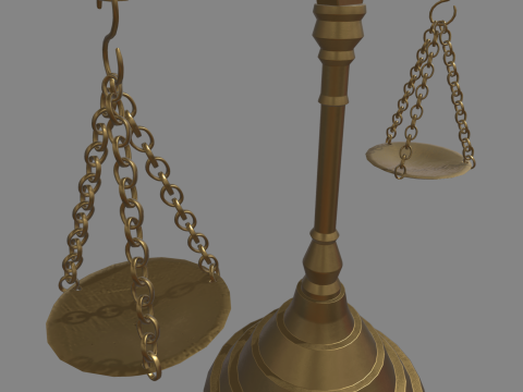 Balance Scale 3Dモデル