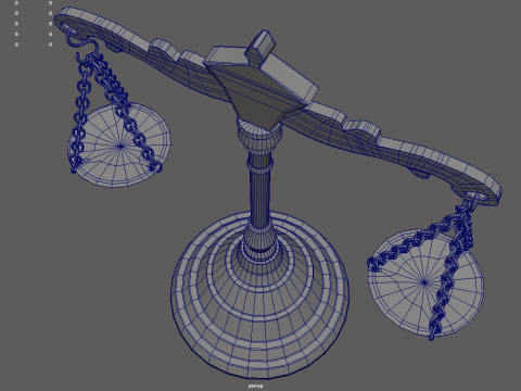 Balance Scale 3Dモデル