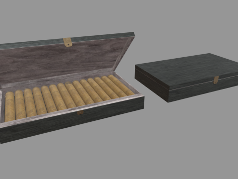 Cigar Box 3D Model