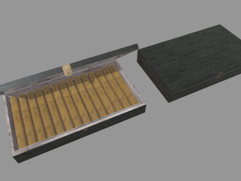 Cigar Box 3D Model