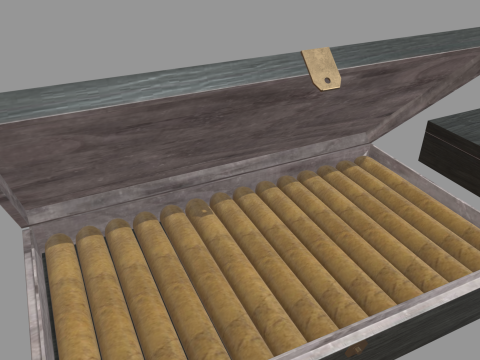 Cigar Box 3D Model