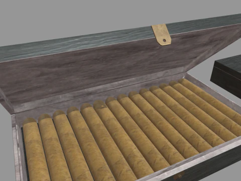 Cigar Box 3D Model