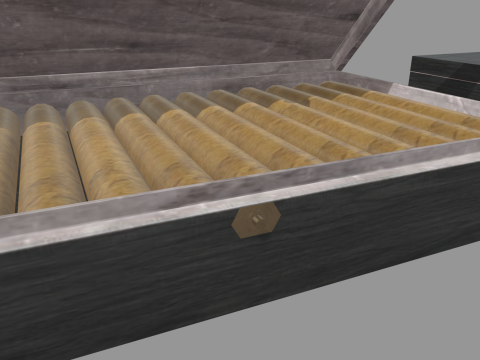 Cigar Box 3D Model