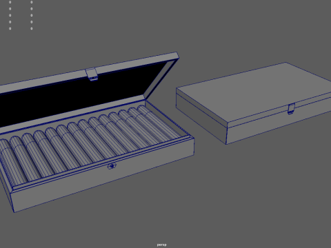 Cigar Box 3D Model