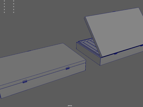Cigar Box 3D Model
