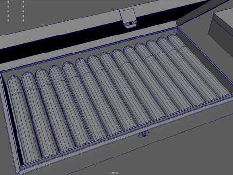 Cigar Box 3D Model