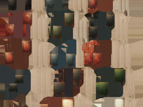 Old Books Modèle 3D