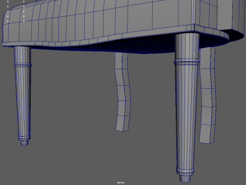 Vintage Chair 01 Modelo 3D