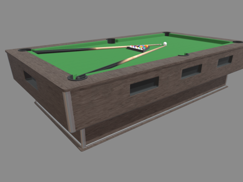 Pool Table 3D Модель