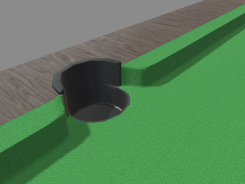 Pool Table 3D Model