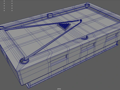 Pool Table 3D Model