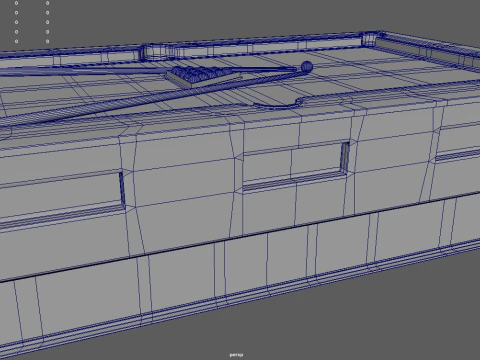 Pool Table 3D Model