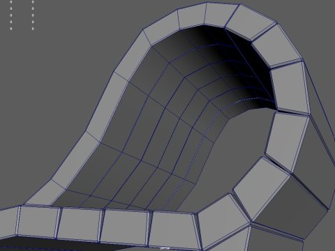 Low Poly Bench 06 3D Model