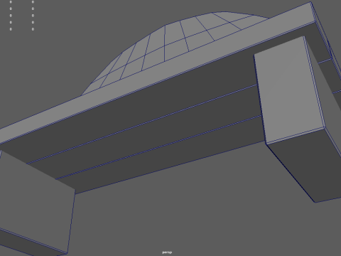 Low Poly Bench 08 Model 3D