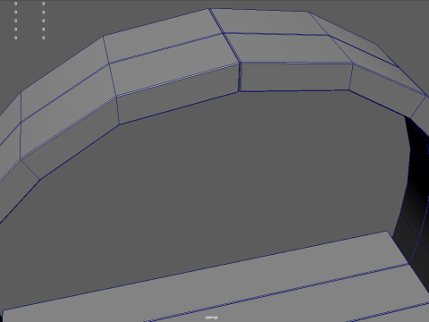 Low Poly Bench 010 3D Model