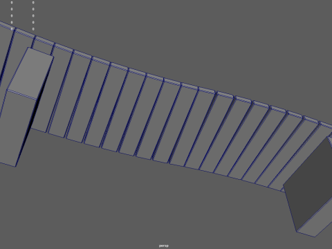 Low Poly Bench 015 Model 3D