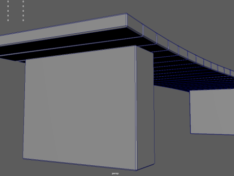 Low Poly Bench 015 Model 3D