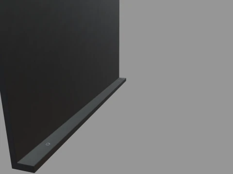 Low Poly Bench 016 3D Model
