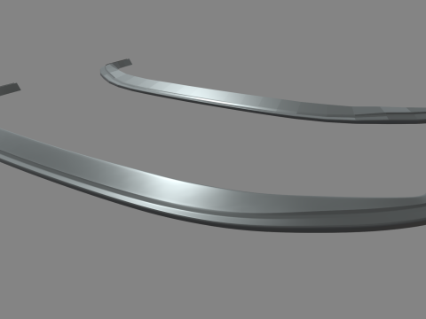 Front Bumper Lip Car 04 Modèle 3D