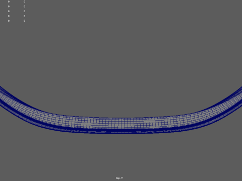 Front Bumper Lip Car 04 Modelo 3D