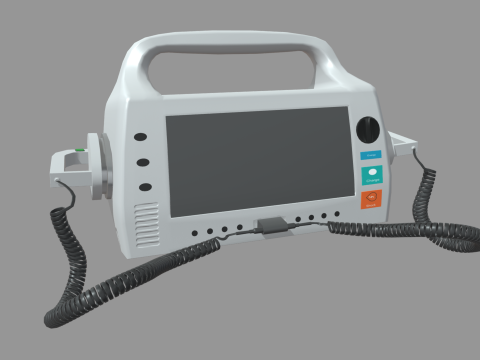 Defibrillator 3D Model