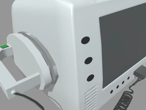 Defibrillator 3D Model