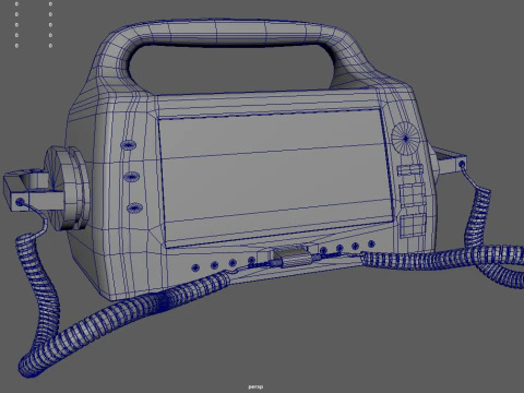 Defibrillator 3D Model
