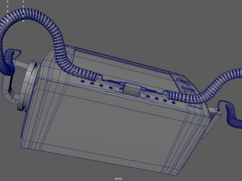Defibrillator 3D Model