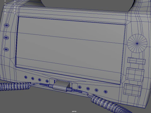 Defibrillator 3D Model
