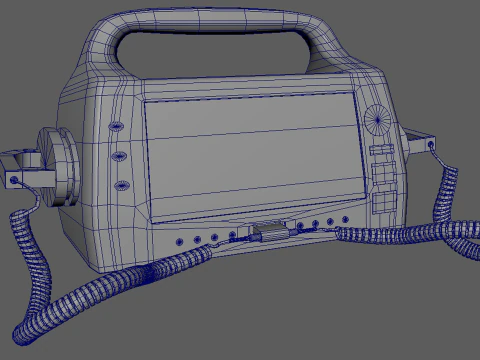 Defibrillator 3D Model