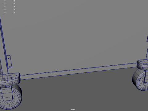 Emergency Cart 3D 모델