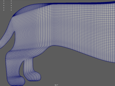 Dachshund Key Ring Chain 01 3D Print Model