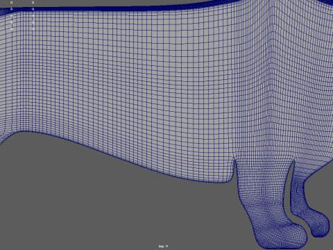 Dachshund Key Ring Chain 01 3D Print Model