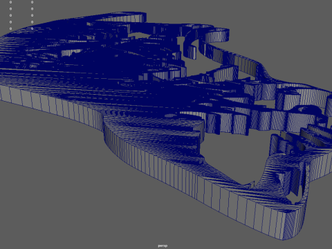 Cat 01 Silhouette 01 Modello di stampa 3D