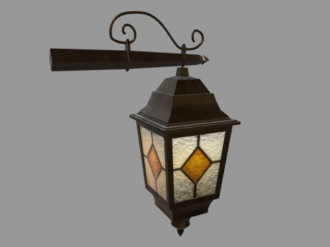Old Lamp 02 3D मॉडल