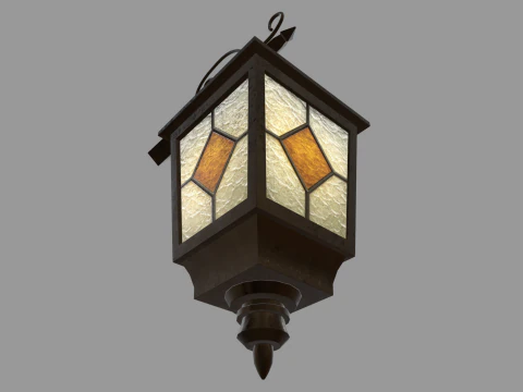 Old Lamp 02 3D Model