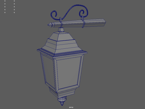 Old Lamp 02 3D मॉडल
