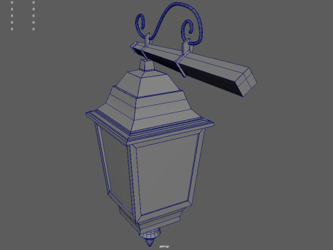 Old Lamp 02 3D मॉडल