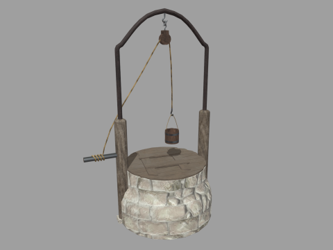 Water Well 3D Model