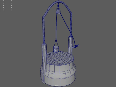 Water Well 3D Model