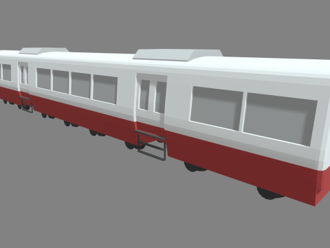 Low Poly Train 01 3D 模型