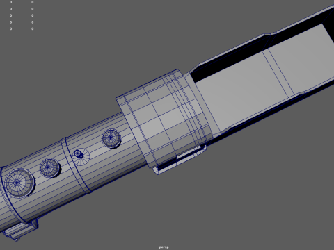 Low Poly Train 02 3D Modell