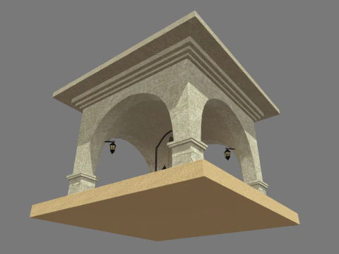 Water Well Structure 3D Model