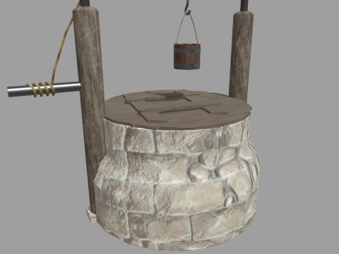 Water Well Structure 3D 模型