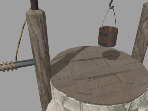 Water Well Structure 3D 模型