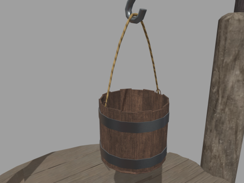 Water Well Structure 3D 模型